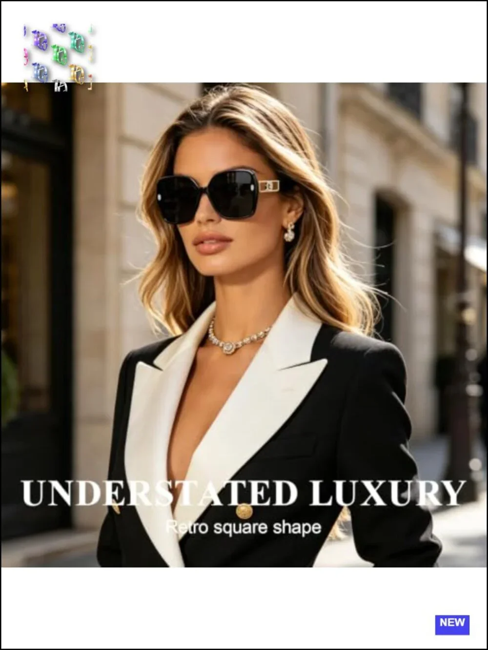 3 Pack Retro Oversized Square Sunglasses for Women UV Protection Lightweight